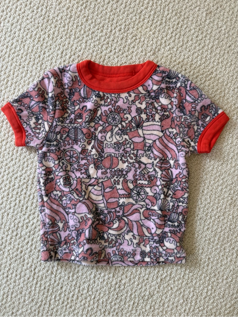 Misha & Puff Ringer Tee, 2Y